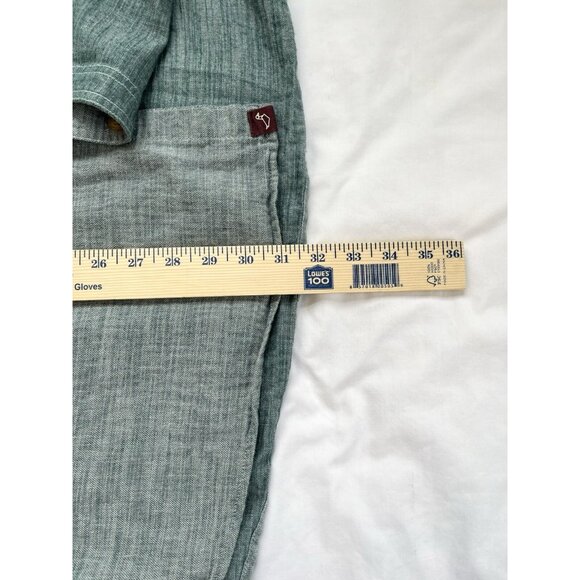 Alesbury Men’s Button Up Shirt Blue Green 2 XL‎ - Picture 8 of 8